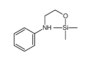 N-(2-Trimethylsiloxyethyl)aniline Structure