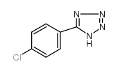 2H-Tetrazole,5-(4-chlorophenyl)- Structure