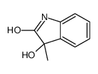 (3R)-3-hydroxy-3-methyl-1H-indol-2-one Structure