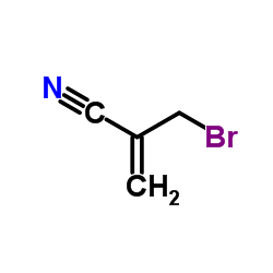 2-(Bromomethyl)acrylonitrile structure