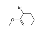 3-Brom-2-methoxy-1-cyclohexen结构式