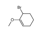 3-Brom-2-methoxy-1-cyclohexen Structure