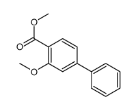 METHYL 3-METHOXY-[1,1'-BIPHENYL]-4-CARBOXYLATE Structure