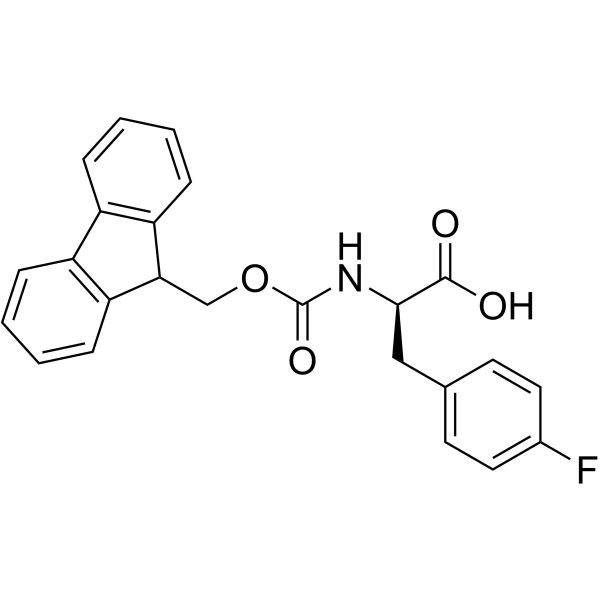 Fmoc-D-4-氟苯丙氨酸图片