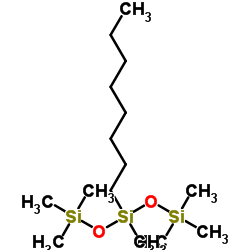 1,1,1,3,5,5,5-Heptamethyl-3-octyltrisiloxane structure