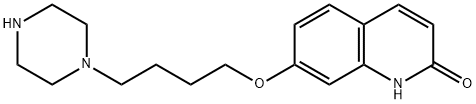2(1H)-Quinolinone, 7-[4-(1-piperazinyl)butoxy]- picture