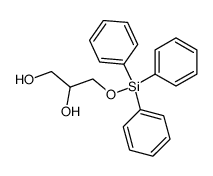 3-triphenylsilanyloxy-propane-1,2-diol Structure