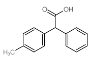 Benzeneacetic acid, 4-methyl-.alpha.-phenyl- picture