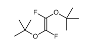 1,2-Di-tert-butoxy-1,2-difluoroethene structure