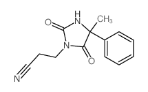 3-(4-methyl-2,5-dioxo-4-phenyl-imidazolidin-1-yl)propanenitrile picture