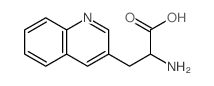 2-amino-3-quinolin-3-yl-propanoic acid Structure