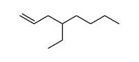 4-ethyl-1-octene Structure