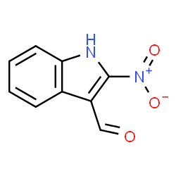 2-Nitro-1H-indole-3-carbaldehyde结构式