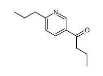 1-(6-propyl-pyridin-3-yl)-butan-1-one结构式