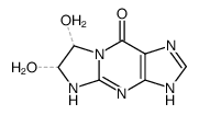 9H-Imidazo[1,2-a]purin-9-one,1,4,6,7-tetrahydro-6,7-dihydroxy- (9CI)结构式