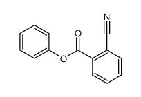 phenyl 2-cyanobenzoate Structure