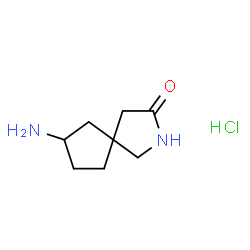 7-amino-2-azaspiro[4.4]nonan-3-one hydrochloride structure