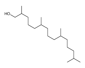 2,6,10,14-tetramethylpentadecan-1-ol结构式