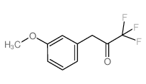 3-(3-METHOXYPHENYL)-1,1,1-TRIFLUORO-2-PROPANONE结构式