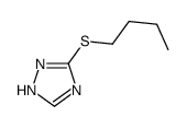 3-丁基硫代-4H-1,2,4-噻唑结构式