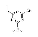 2-(dimethylamino)-6-ethyl-1H-pyrimidin-4-one Structure