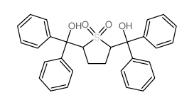 Hexitol,2,3,4,5-tetradeoxy-2,5-episulfonyl-1,1,6,6-tetra-C-phenyl- (9CI) structure