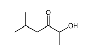 3(2)-hydroxy-5-methyl-2(3)-hexanone Structure