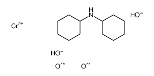 N-cyclohexylcyclohexanamine,dihydroxy(dioxo)chromium结构式