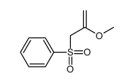 2-methoxyprop-2-enylsulfonylbenzene Structure