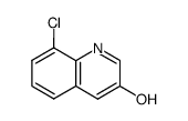 8-氯喹啉-3-醇结构式