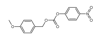 4-methoxybenzyl-4-nitrophenylcarbonate Structure