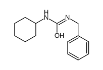 1-benzyl-3-cyclohexylurea结构式