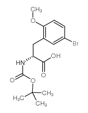 (R)-N-BOC-(5-溴-2-甲氧基苯基)丙氨酸图片