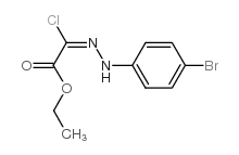 ethyl 2-chloro-2-[2-(4-bromophenyl)hydrazono]-acetate Structure