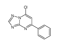 7-氯-5-苯基[1,2,4]噻唑并[1,5-a]嘧啶结构式