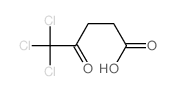 Pentanoic acid,5,5,5-trichloro-4-oxo- structure