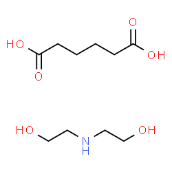 adipic acid, compound with 2,2'-iminodiethanol structure