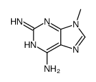 9-methylpurine-2,6-diamine Structure