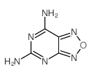 [1,2,5]oxadiazolo[3,4-d]pyrimidine-5,7-diamine Structure