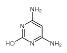 4,6-Diamino-2-pyrimidinol structure