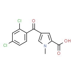 4-(2,4-Dichlorobenzoyl)-1-methyl-1H-pyrrole-2-carboxylic acid picture