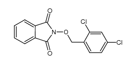 2-(2,4-dichlorobenzyloxy)isoindole-1,3-dione Structure