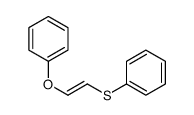 2-phenoxyethenylsulfanylbenzene结构式