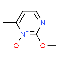 Pyrimidine, 2-methoxy-4-methyl-, 3-oxide (9CI)结构式