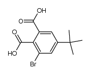 3-bromo-5-tert-butylphthalic acid Structure