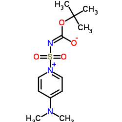 tert-butyl ((4-(dimethyl-l4-azanylidene)pyridin-1(4H)-yl)sulfonyl)carbamate Structure