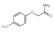 2-(4-methylphenoxy)acetamide Structure