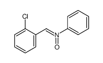 1-(2-chlorophenyl)-N-phenylmethanimine oxide Structure