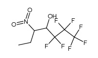 1,1,1,2,2,3,3-heptafluoro-5-nitro-heptan-4-ol Structure