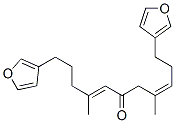 (3Z,7E)-1,11-Di(3-furyl)-4,8-dimethyl-3,7-undecadien-6-one结构式
